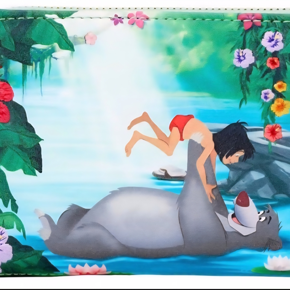 Loungefly Vibrant Jungle Book Wallet